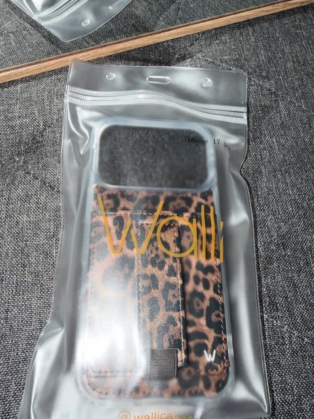 Walli Cases stylish leopard added